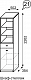 Шкаф-стеллаж (правый) Квест №21
